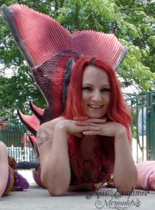 Mermaid Sasha Real Mermaid Performer Swimming Massachusetts