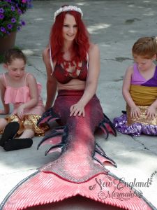 Mermaid Swimming At Pool Party Events Mermaid Crown Real Mermaid Sasha Massachusetts