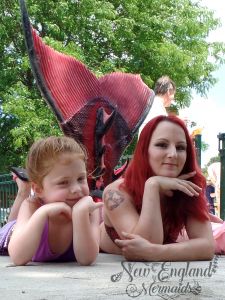 Posing with Mermaid for Photos - Mermaid Pictures - Real Mermaid Performer for Events