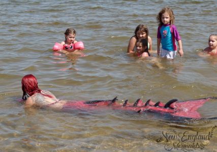 Real Mermaid Performer Swimming In Lake Ocean Pool Entertainment In Massachusetts