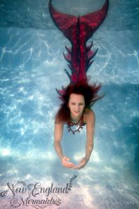Underwater Mermaid Model Silicone Mermaid Tail Performer