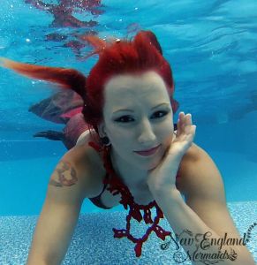 Underwater Mermaid Performer For Parties And Events New England